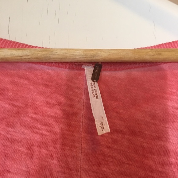 Free People Shell Stitch Lace Henley - Picture 7 of 7